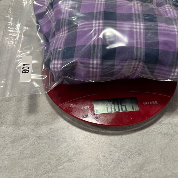 Grayson Women’s Purple Plaid The Hero Button Up Long Sleeve Shirt Size 4 (Large) - Picture 13 of 13